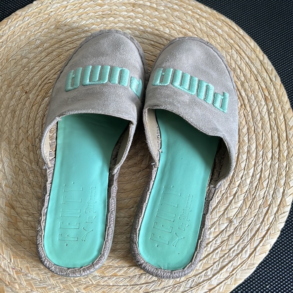 Fenty Puma Espadrilles Slip-on Slippers Sandals Size 5.5 - Picture 7 of 10